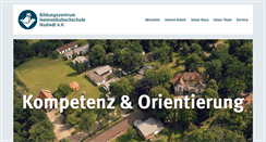 Desktop Screenshot of hvhs-hustedt.de